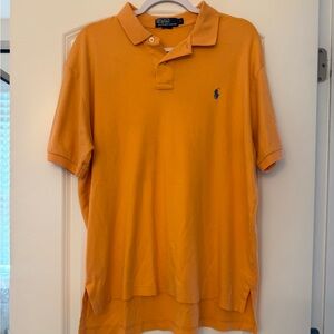 Ralph Lauren Men's Orange Polo Shirt
